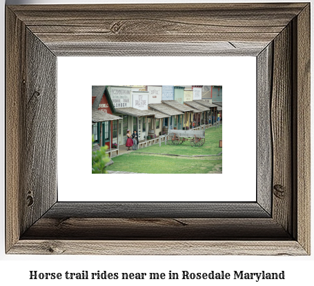 horse trail rides near me in Rosedale, Maryland